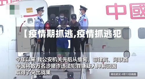 【疫情期抓逃,疫情抓逃犯】